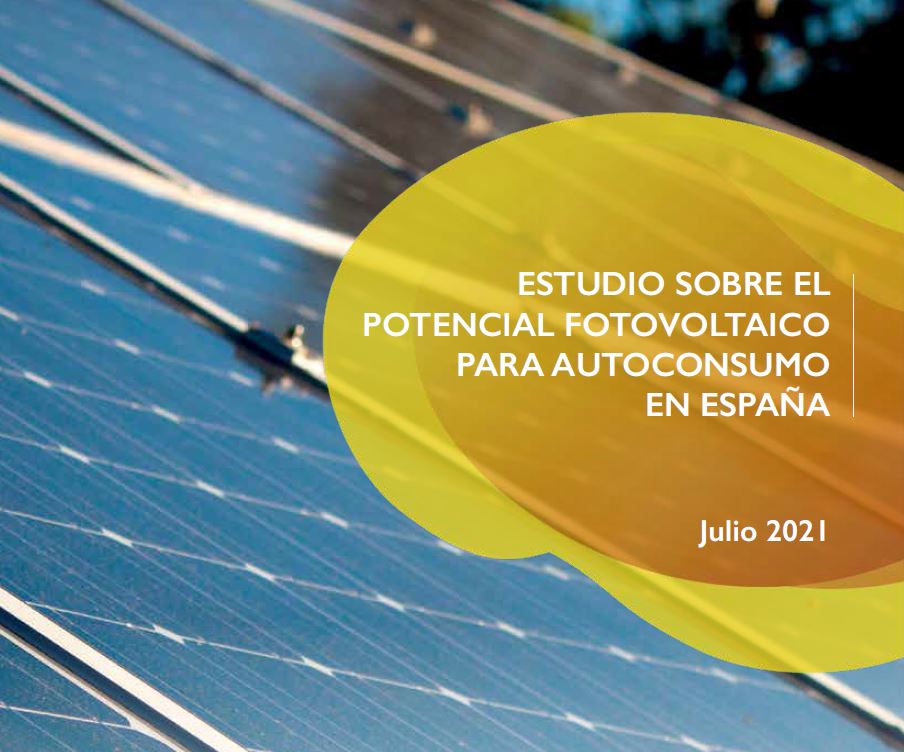 Estudio sobre el potencial fotovoltaico para autoconsumo en España