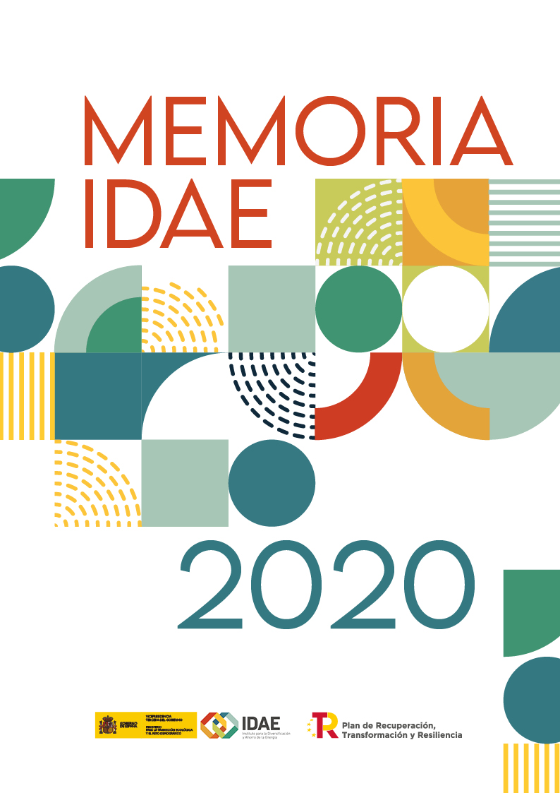 Portada Memoria Anual IDAE 2020