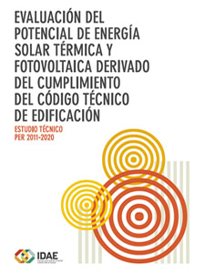 Evaluación del potencial de energía solar térmica y fotovoltaica derivado del cumplimiento del Código Técnico de Edificación