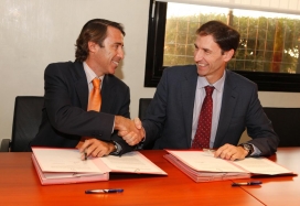 Ver imagen EL IDAE y el EVE crean la nueva sociedad para la explotación del Biscay Marine Energy Platform S.A (BIMEP). 27.12.2011 EL IDAE y el EVE crean la nueva sociedad para la explotación del Biscay Marine Energy Platform S.A (BIMEP). 27.12.2011