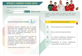 Plataforma de formación e-learning ‘Aprende cómo ahorrar energía’