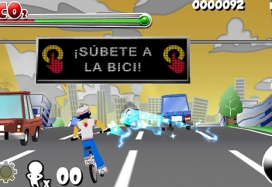 Pedalics. Imagen de captura