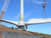 Central Hidroeólica de El Hierro. Montaje aerogeneradores