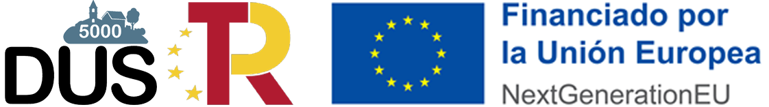 Logotipos DUS 5000, PRTR, UE