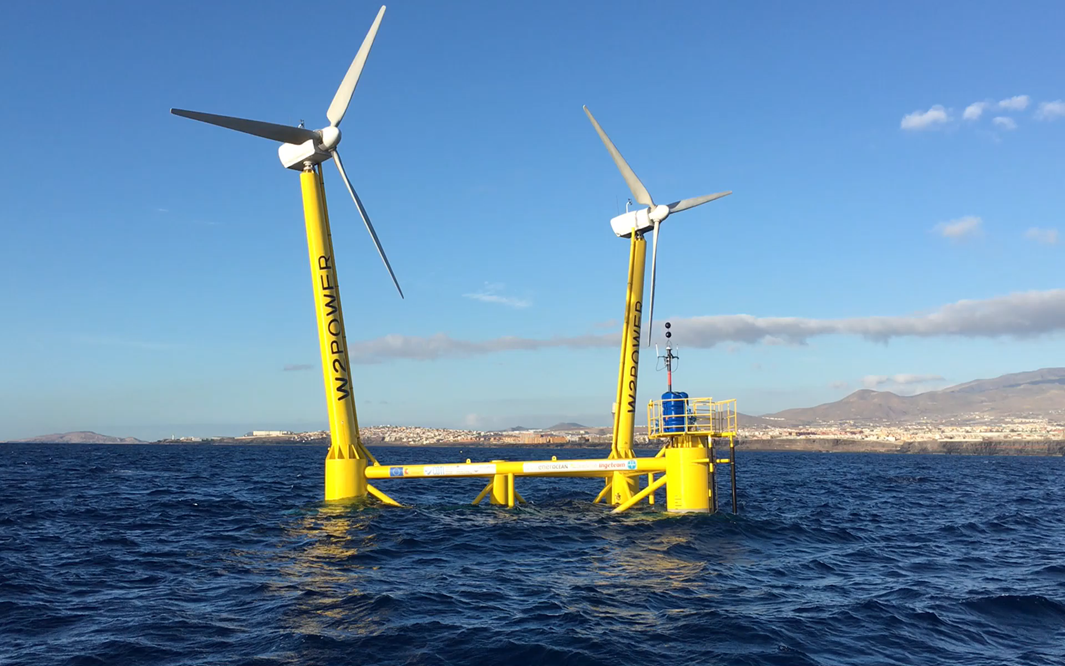 Energías renovables marinas.  Plocan