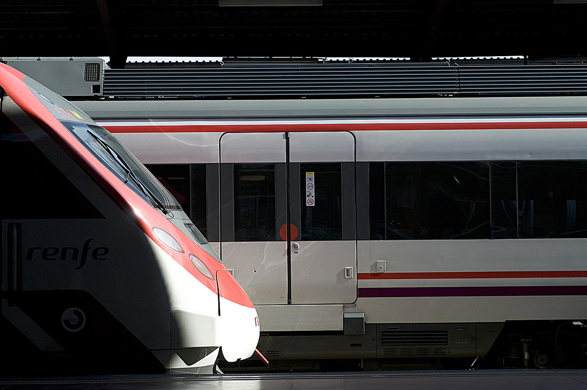 Detalle de trenes p...
