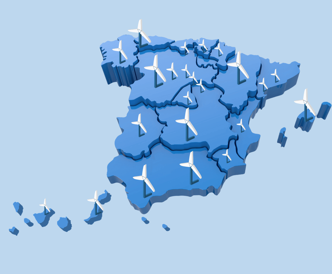 Mapa eólico España