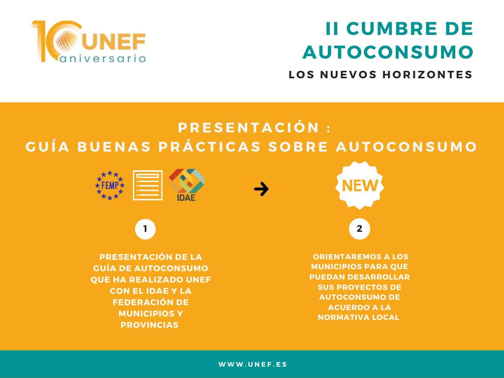 II Cumbre de Autoconsumo: Los nuevos horizontes