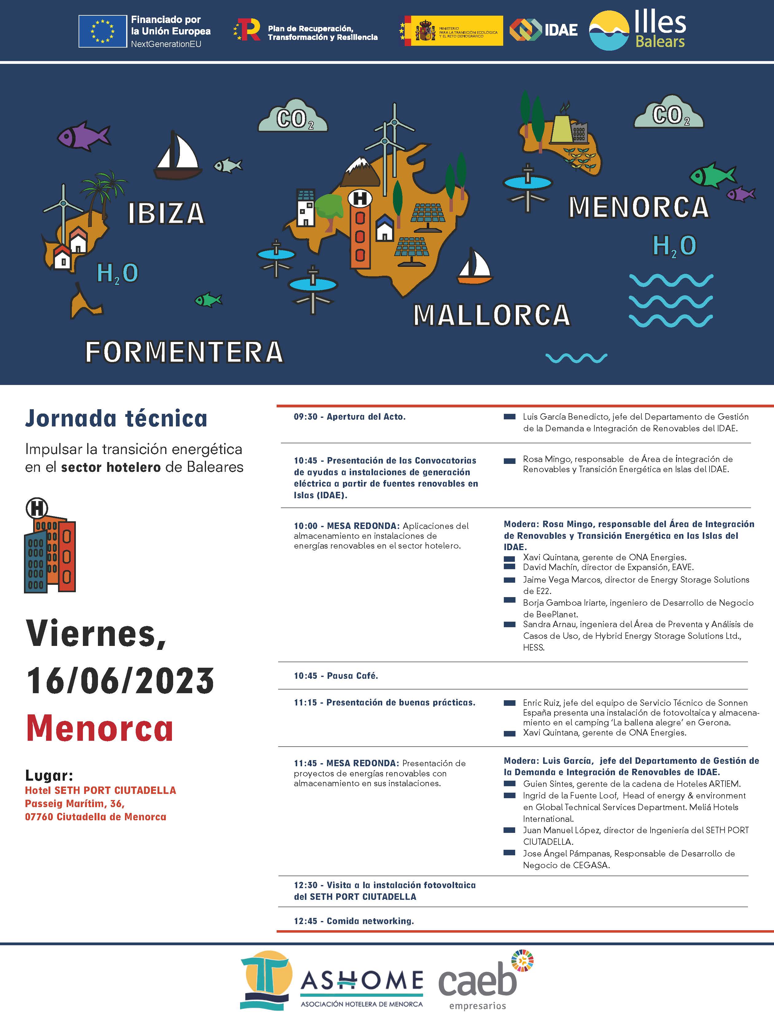 Jornada técnica "Impulsar la transición energética en el sector hotelero de Baleares"