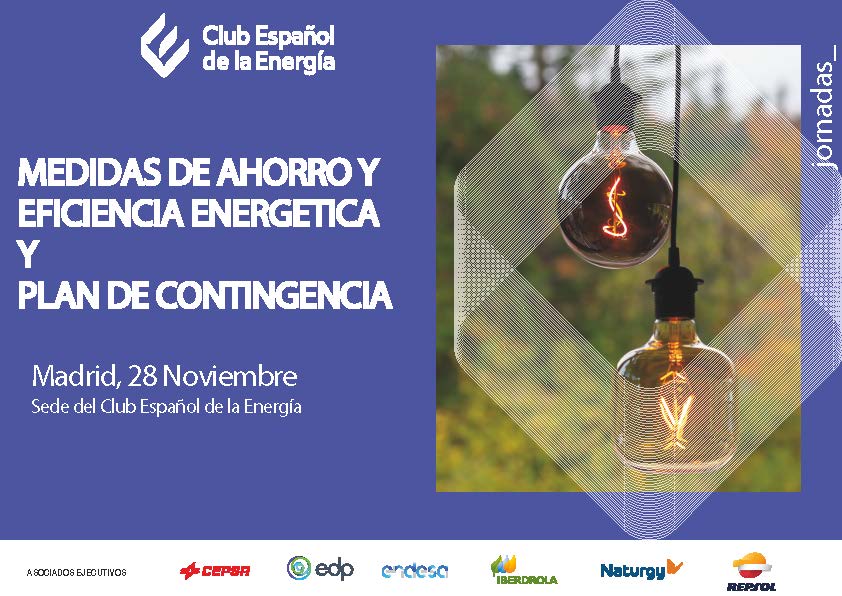 Jornada Medidas de Ahorro y Eficiencia Energética y Plan de Contingencia