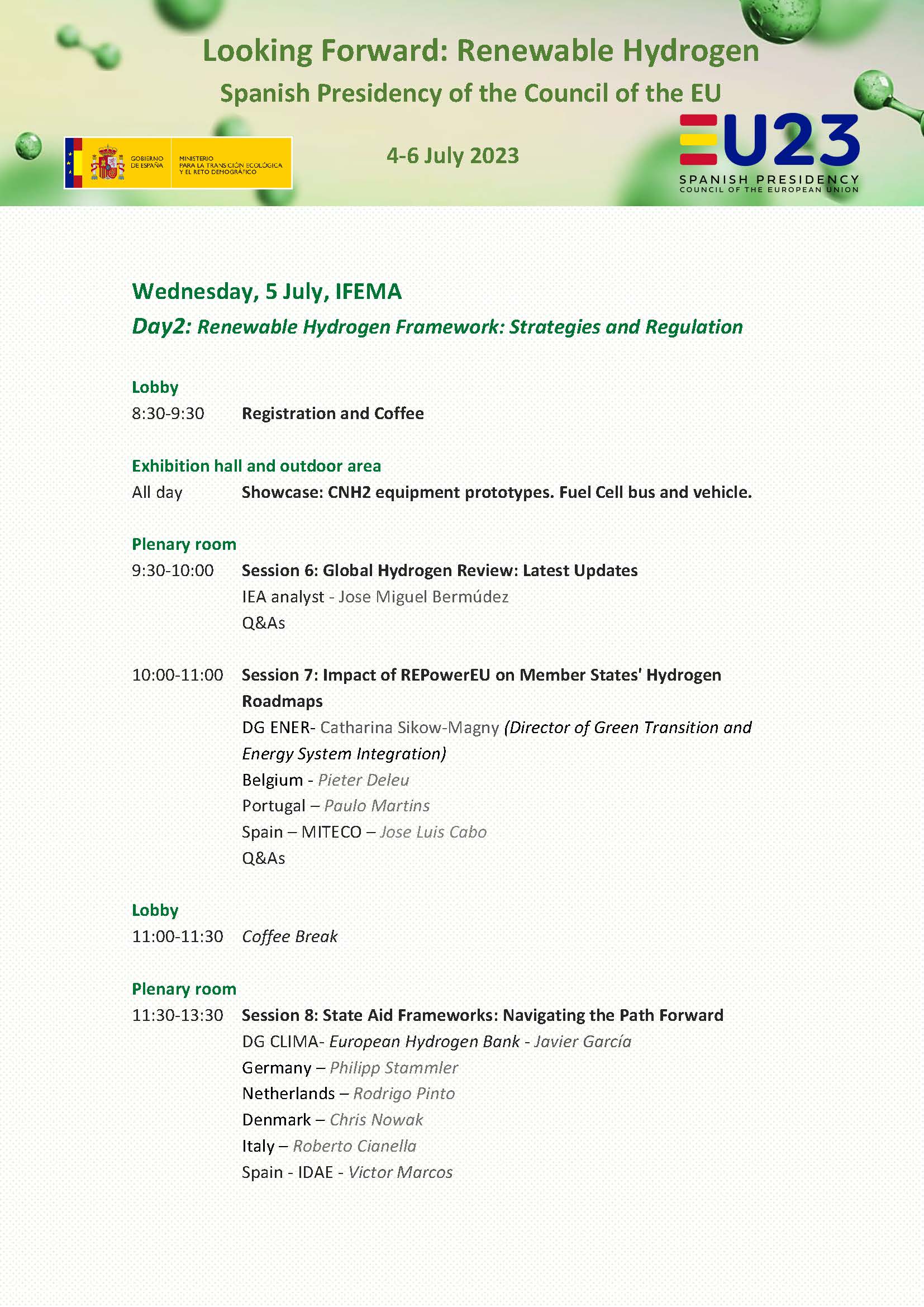 Presente y futuro del hidrógeno renovable