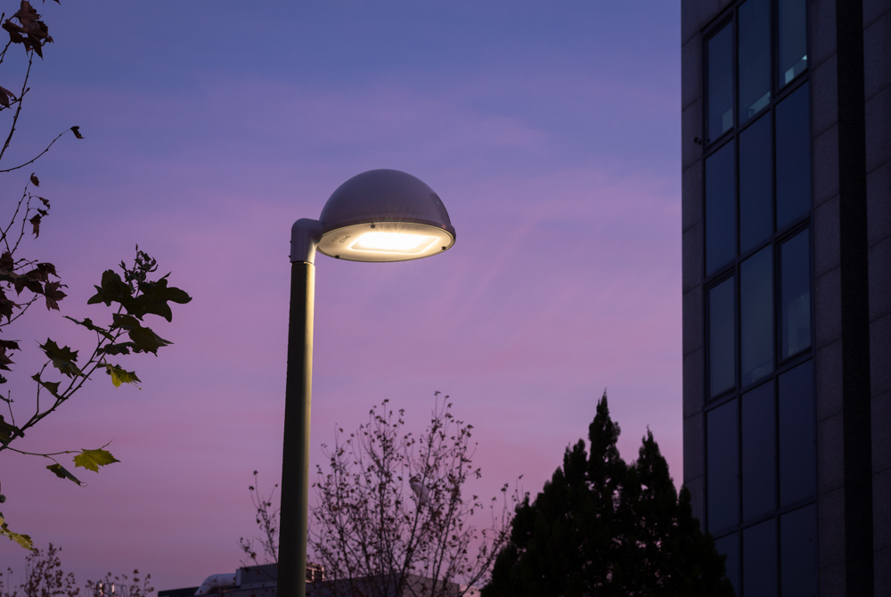 Iluminación con led. Alumbrado exterior