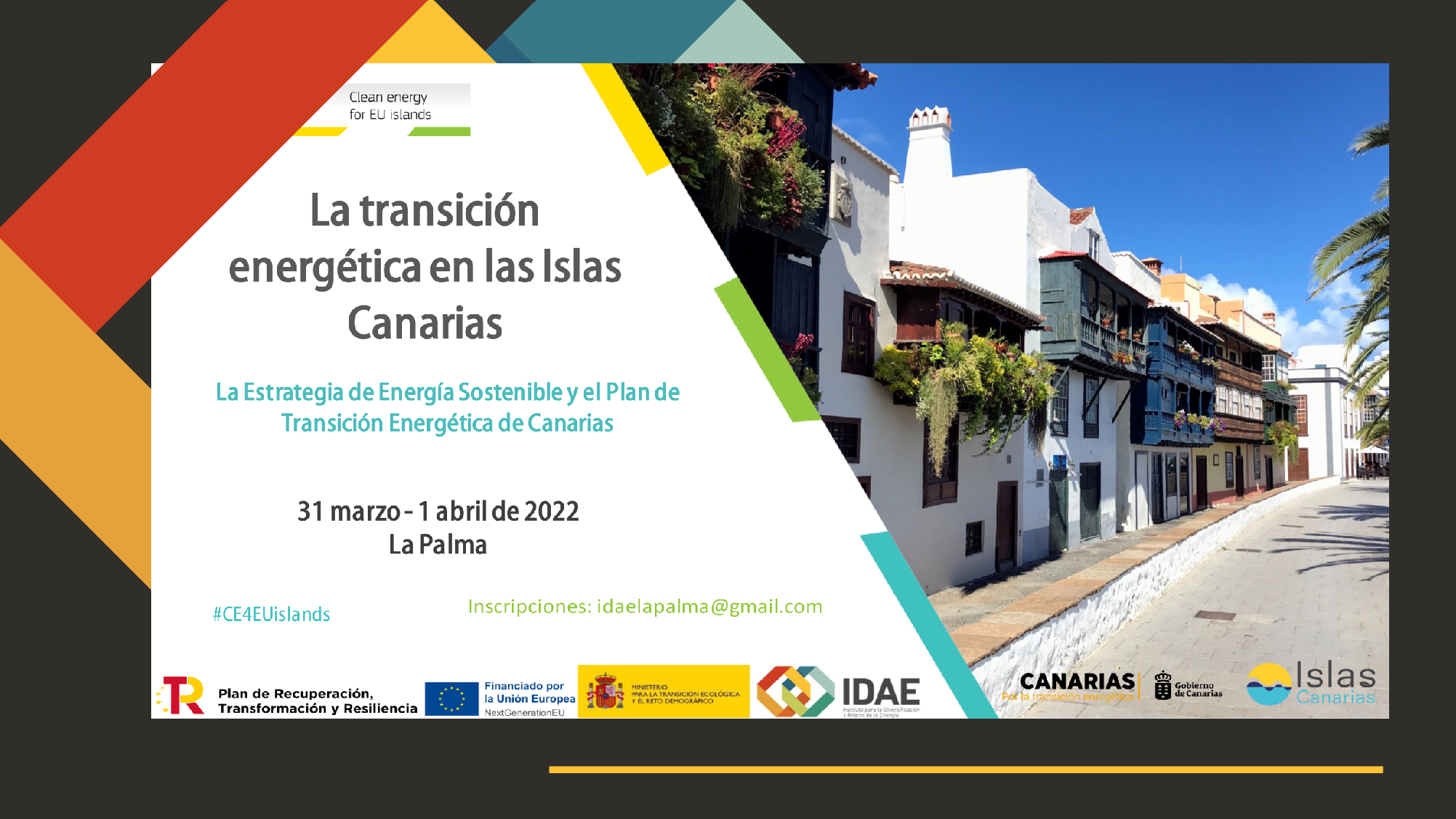 Jornada ‘La Transición energética en Canarias’
