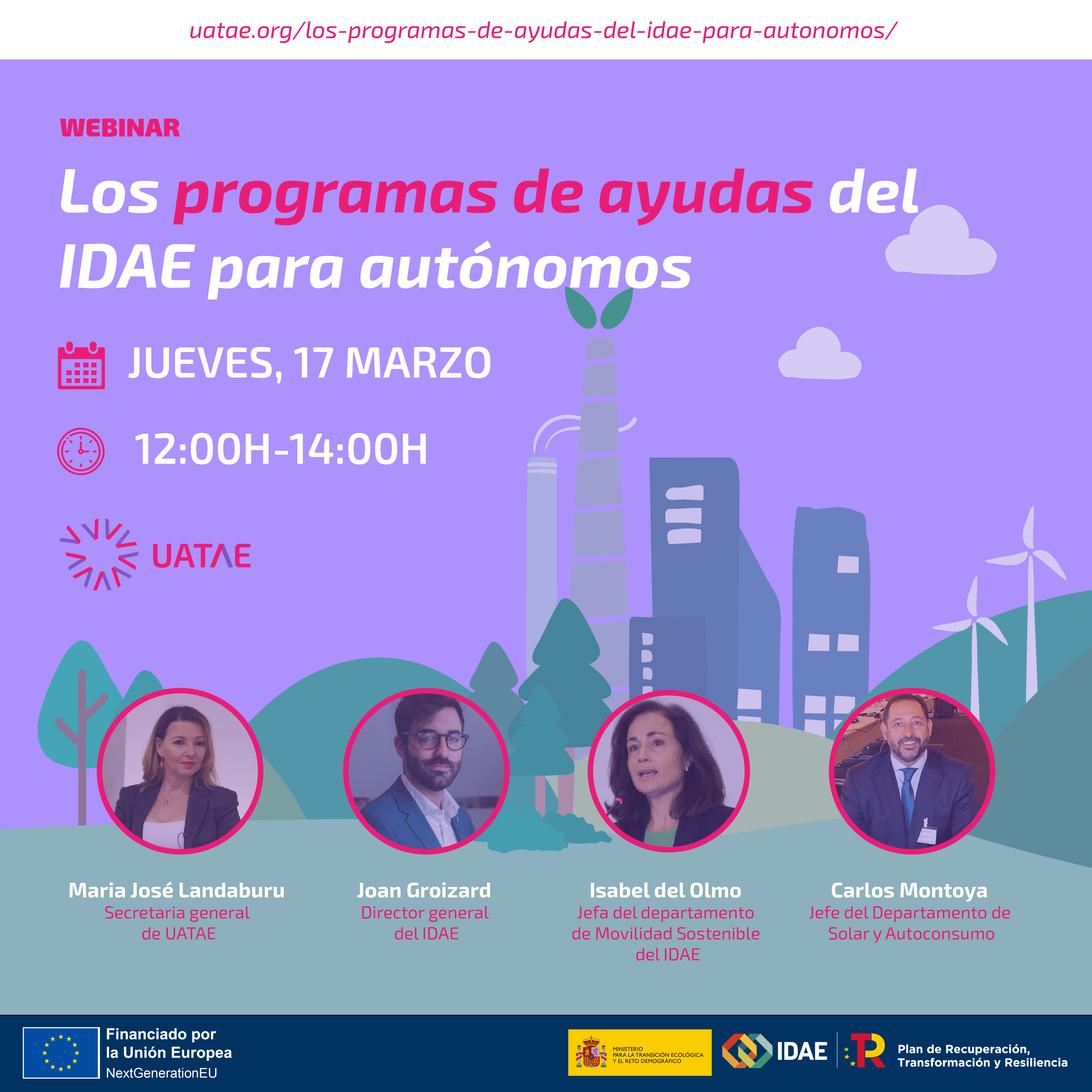 Los programas de ayudas del IDAE para autónomos