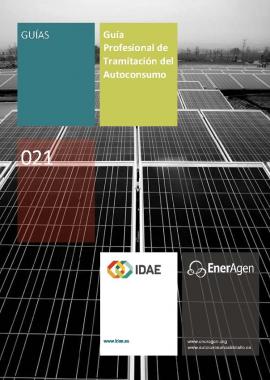 Cover Guía Profesional de Tramitación del Autoconsumo