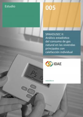 SPAHOUSEC II: Análisis estadístico del consumo de gas natural en las viviendas principales con calefacción individual