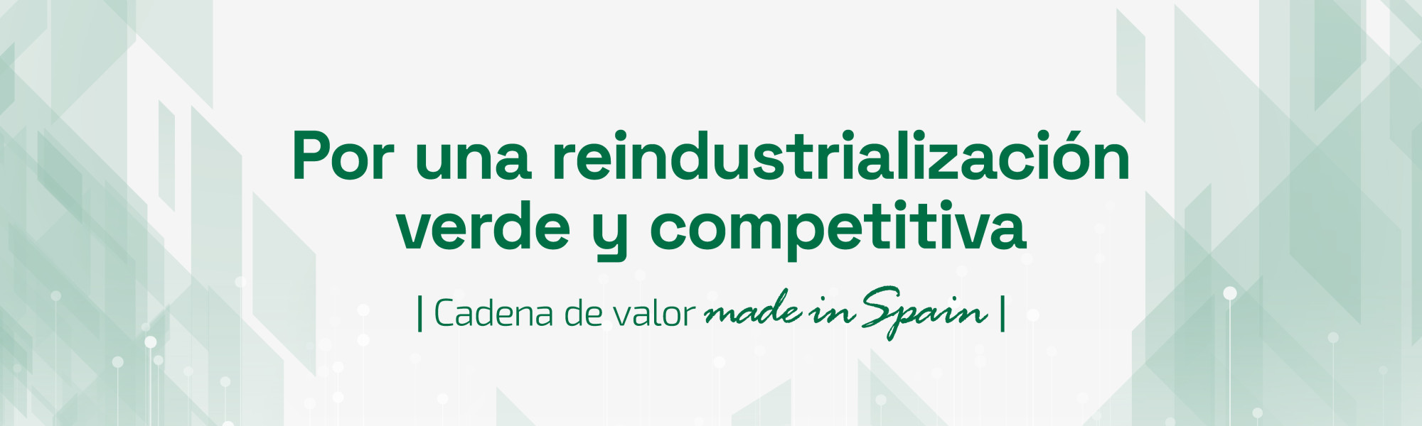 Jornada IDAE: Por una reindustrialización verde y competitiva